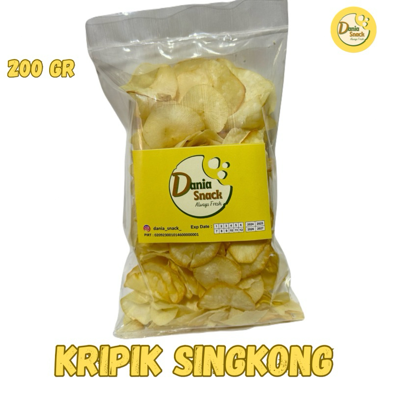 

SNACK/CEMILAN KRIPIK SINGKONG ORI [250gram] ASIN GURIH