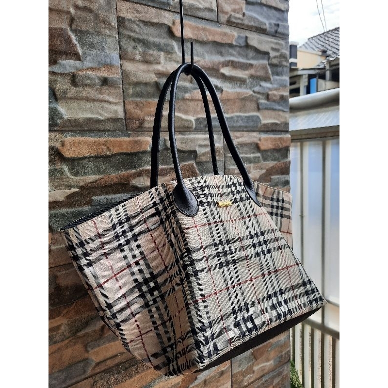 Tote BURBERRY - TAS PRELOVED BRANDED ORIGINAL
