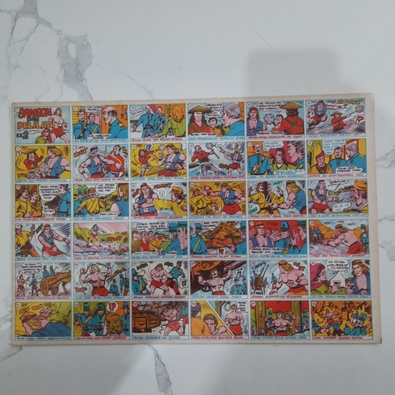 Gambar Umbul Jadul Samson dan Delilah 2 Asli Original