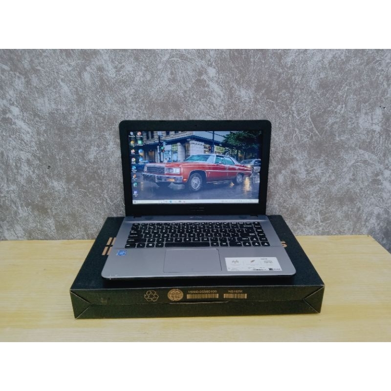 Laptop Asus X441MA Intel Celeron N4000 Ram 8GB Ssd 512GB Second Siap pakai