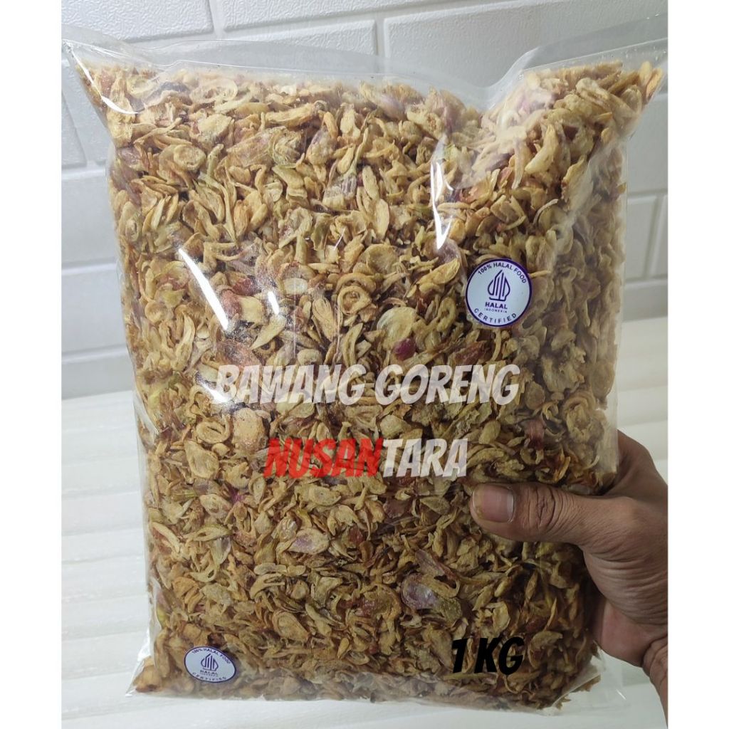

RB Bawang Goreng Asli Sumenep Renyah dan Enak 1 kg Asli Tanpa Campuran Termurah Cod free packing