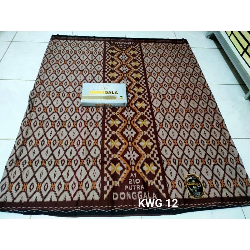 Sarung Donggala rayon Motif Goyor KWG