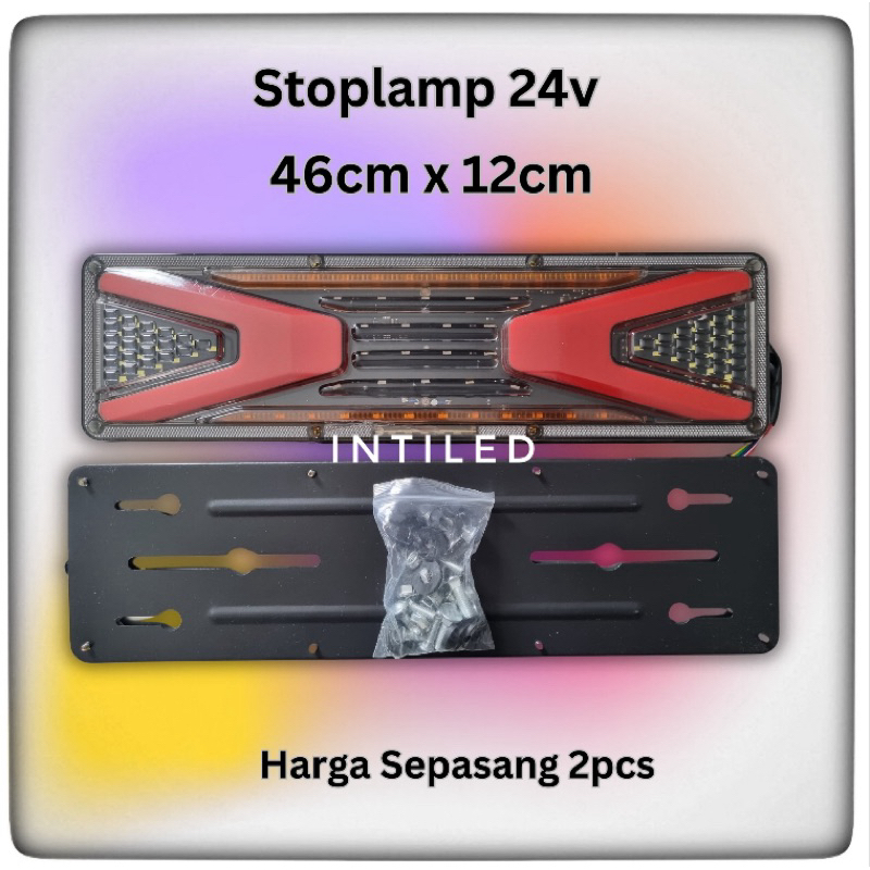 SLB03 - Stoplamp Truk 24Volt 46Cm Model Transformer