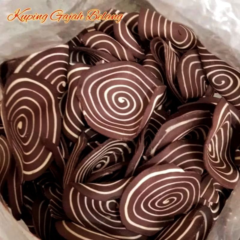 

Kuping Gajah Coklat 500gr Kue Kuping Gajah TERMURAH.