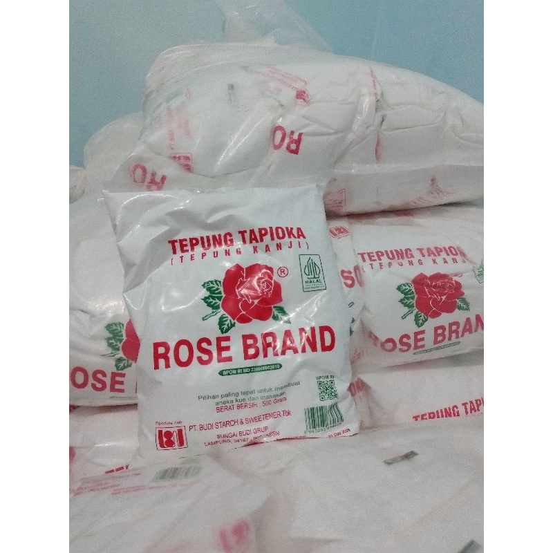 

Tepung Tapioka Rose Brand 500gr (Per Ball)