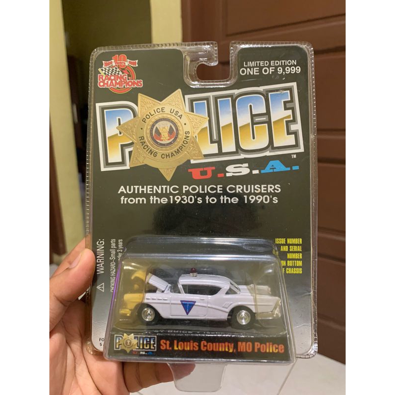 racing Champions police usa