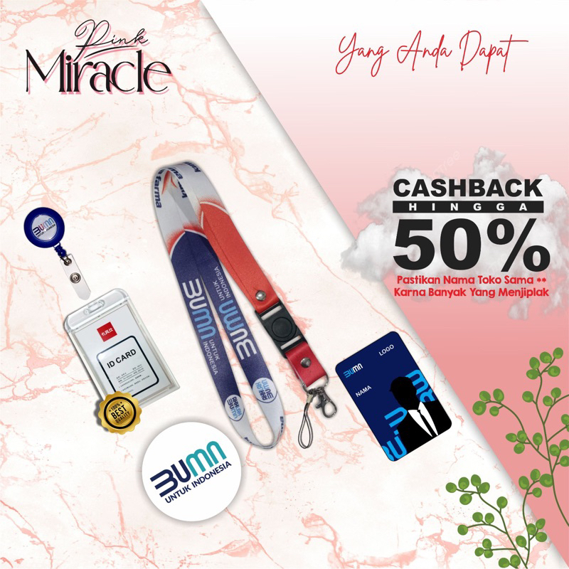 

Tali Lanyard KIMIA FARMA / Tali Idcard KIMIA FARMA [Ready stock] Termurah