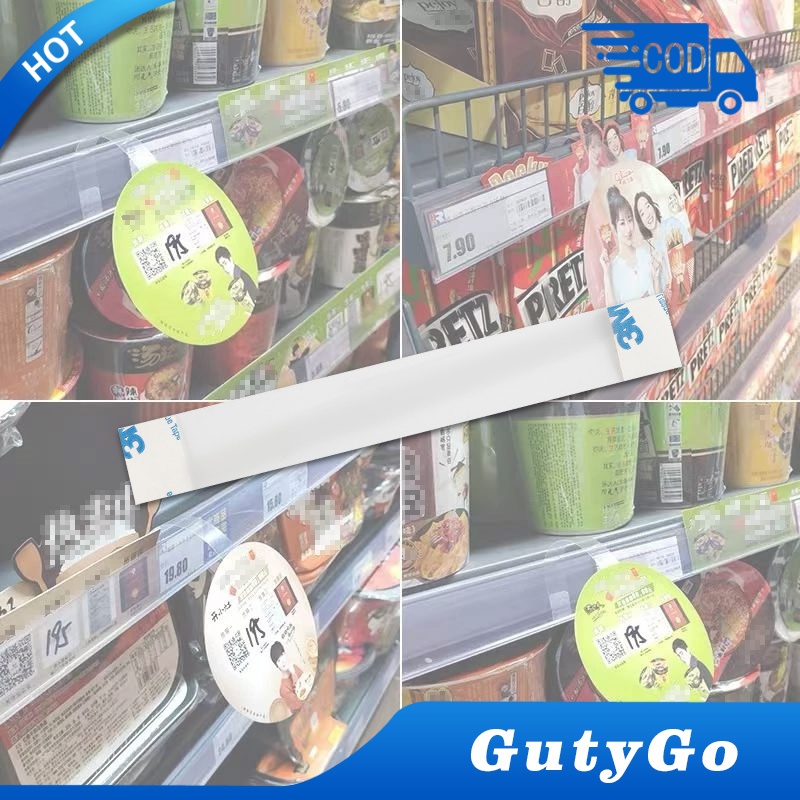 

Mika transparent display promotion card，Mika display promotion cassette adhesive