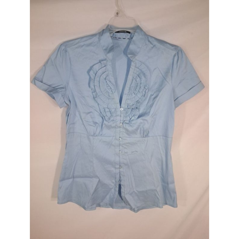 COMMA BLOUSE BLUE (GB-0284)