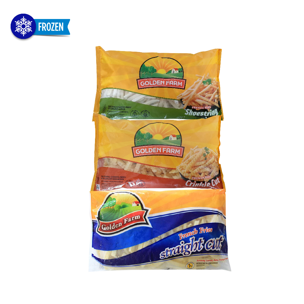 

GOLDENFARM FRENCH FRIES 1 KG