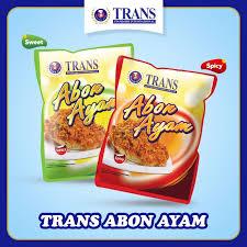 

Trans Abon Ayam Manis 1kg / Trans Abon Ayam Super Pedas 1kg