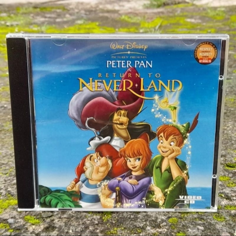 Peter Pan: Return to Never Land (2002) 1 Disc ORIGINAL Walt Disney VISION INDONESIA VCD VideoCD