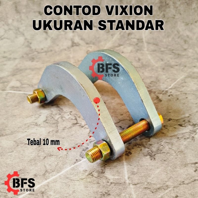 Conrod Vixion Old New Nvl Nva R Ukuran Standar Original Tebal 6 Mm & 10 Mm
