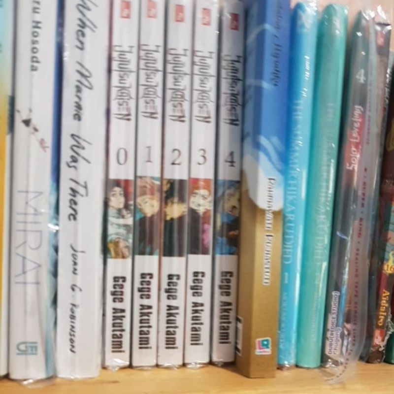 JUJUTSU KAISEN JJK MANGA KOMIK VOLUME 0-4 [PRELOVED]