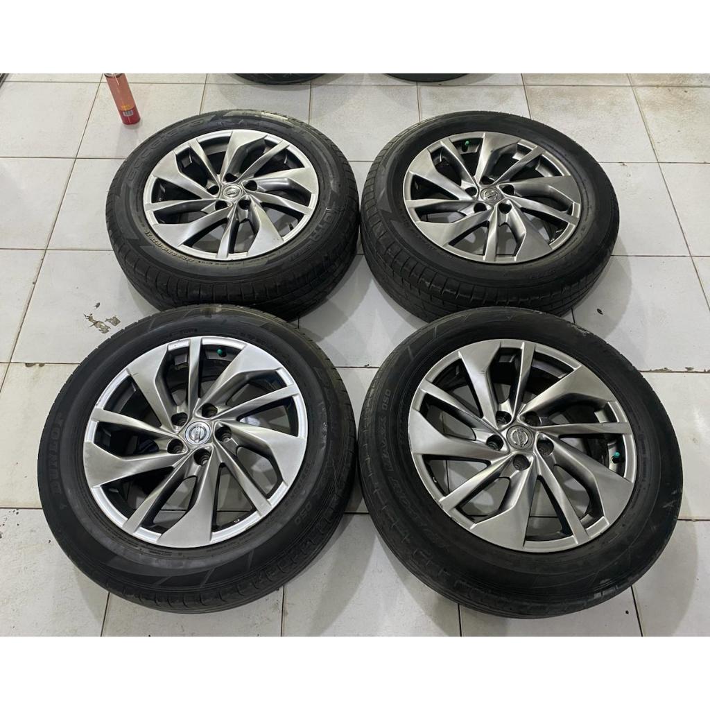 Velg Mobil Bekas Original STD XTRAIL R18X8 5X114 ET45 HS + BAN DLP 235 60 R18