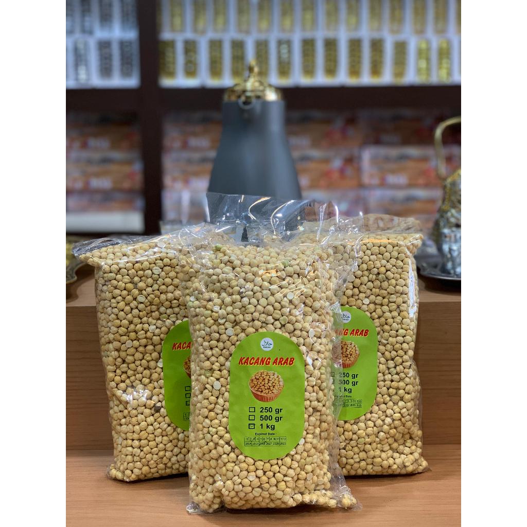 

Kacang Arab Super Premium Kemasan 1 Kg, Tinggi Serat, Rendah Kalori - Kering