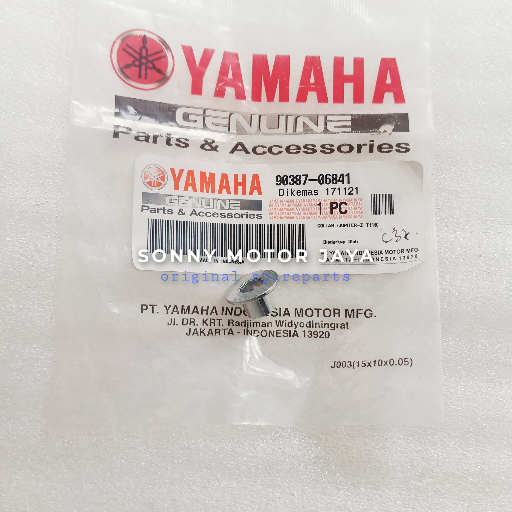 collar bosh bracket braket dudukan legshield sayap dalam Vega R new 90387-06841 asli original Yamaha