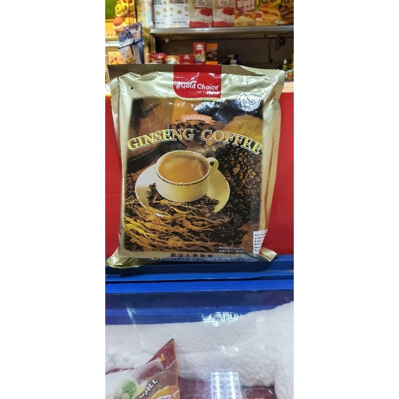 

Gold Choice Instan Ginseng Coffee 400gr
