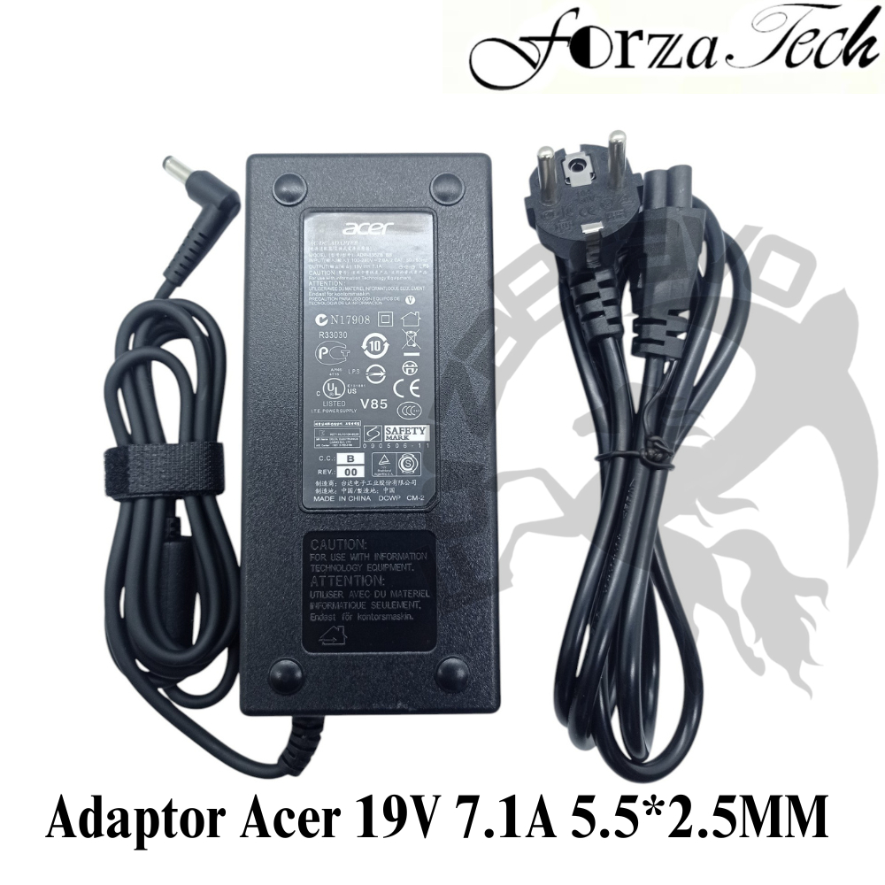 Adaptor Charger Casan Acer Veriton L460G L670G C630 C631 C632 PA-1131-16 19V 7.1A 5.5*2.5MM ORIGINAL