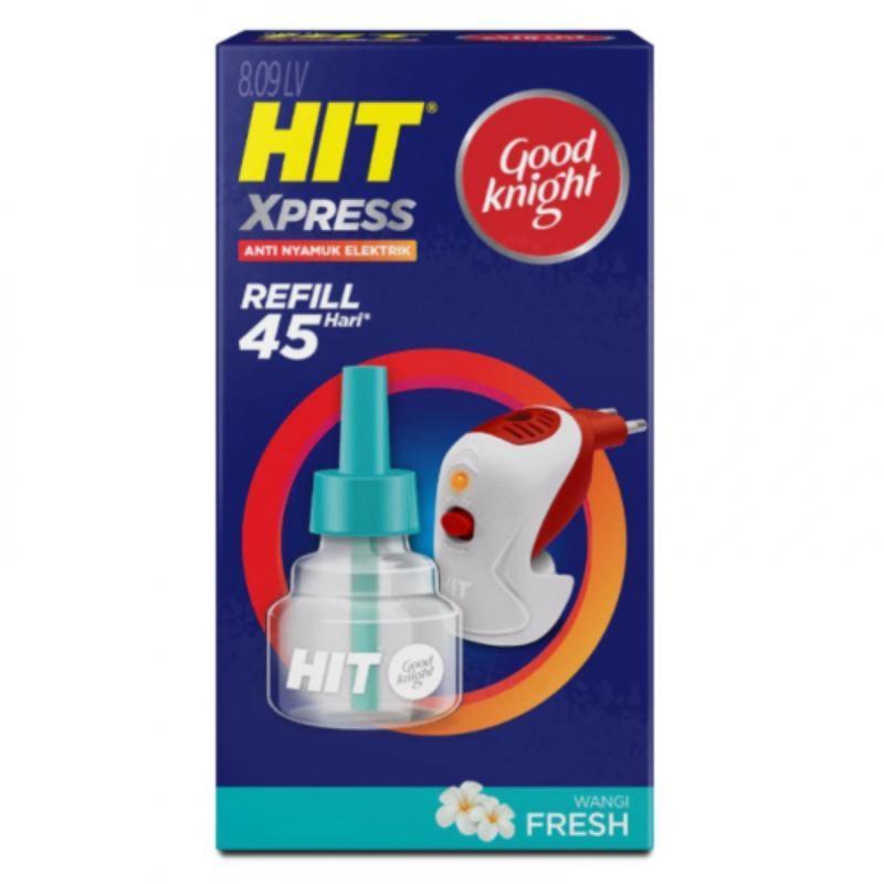 HIT Xpress Obat Nyamuk Cair Elektrik Refill Fresh 35 ml