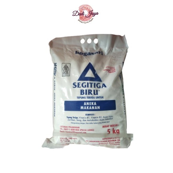 

Tepung Segitiga Biru Ekonomi Kemasan 5Kg