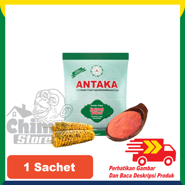 

Bumbu Tabur Rasa Jagung Bakar Bubuk Serbuk Powder ANTAKA 100gr satu pcs bukan 1 kg bukan renceng