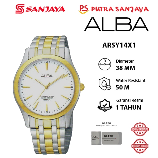 Jam Tangan ALBA ARSY08 / ARSY08X1 // ARSY10 / ARSY10X1 // ARSY14 / ARSY14X1 // ARSY16 / ARSY16X1 // 