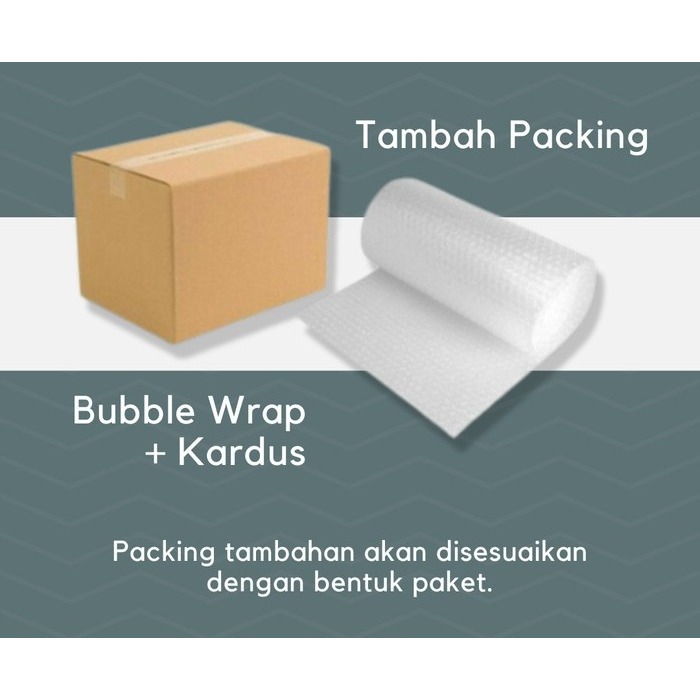 

Extra Packing Tambahan Bubble Dan Dus