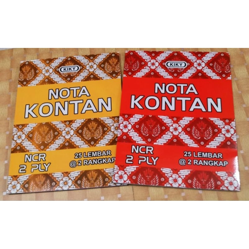 

KIKY Buku Nota NCR Besar 2 ply (putih pink)