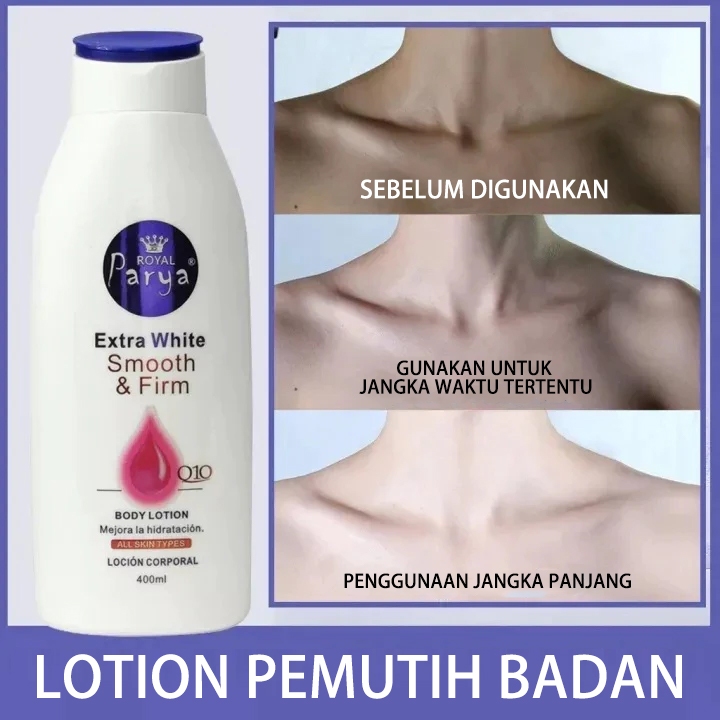Body lotion pelembab pengencang impor body lotion ukuran Q 400ml body lotion pria dan wanita