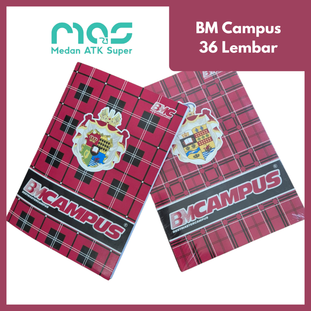 

[10 BUKU] BUKU CAMPUS 36 LEMBAR [Medan ATK SUPER] BM CAMPUSS/BUKU KAMPUS/KAMPUS 36L