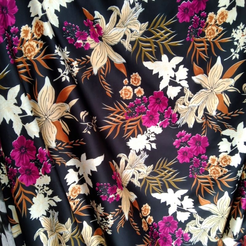 Kain armani silk | Harga/0,5m | bahan armani silk motif  | bahan armani silk  | kain armani silk....