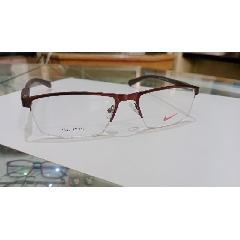 Kacamata Pria Nike 1542 + Lensa Photocromic/Bluecromic/ Blueray