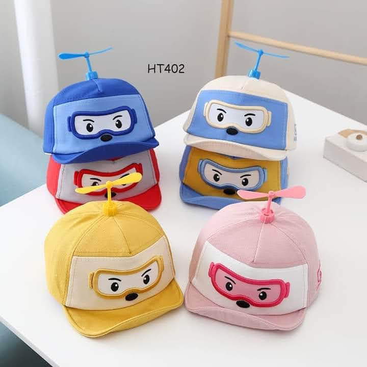 MM34 Topi Anak Poli Baling Baling Topi Bayi
