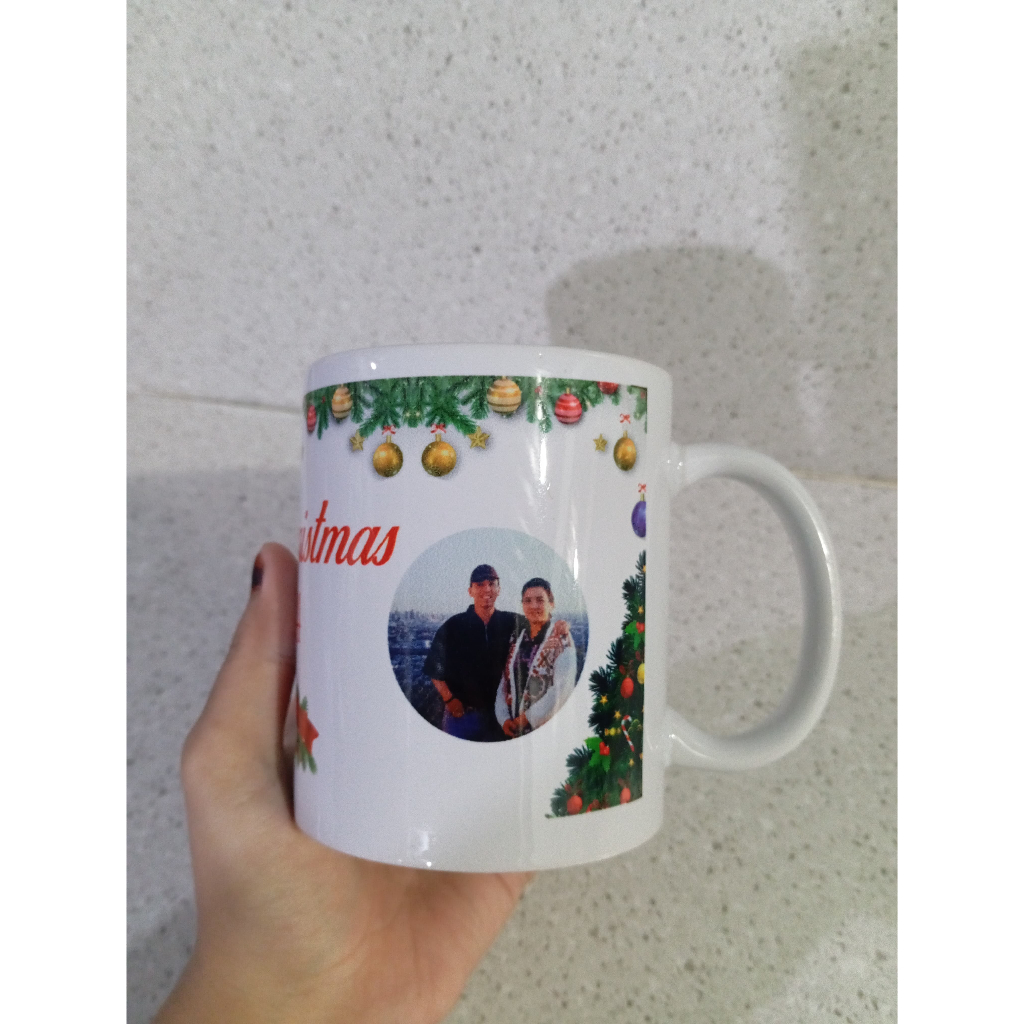 

Cetak Mug Custom/Cetak Mug Putih Printing/Cangkir Custom Merry Christmas