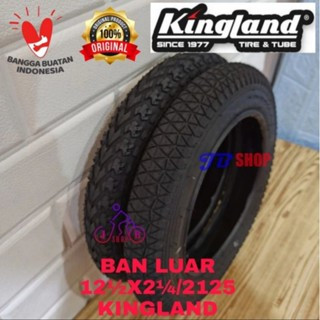 BAN LUAR SEPEDA ANAK 12 1/2 X 2 1/4 2125 2.125 KINGLAND ATLANTIS 12X2 1/4 12X2.125 12X2125