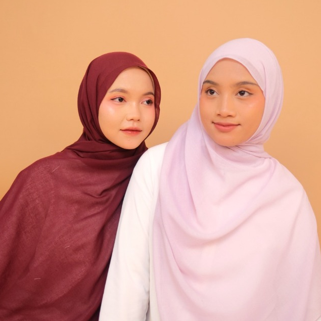 Pashmina Arabian Bahan Viscos Squere Asra Hijab