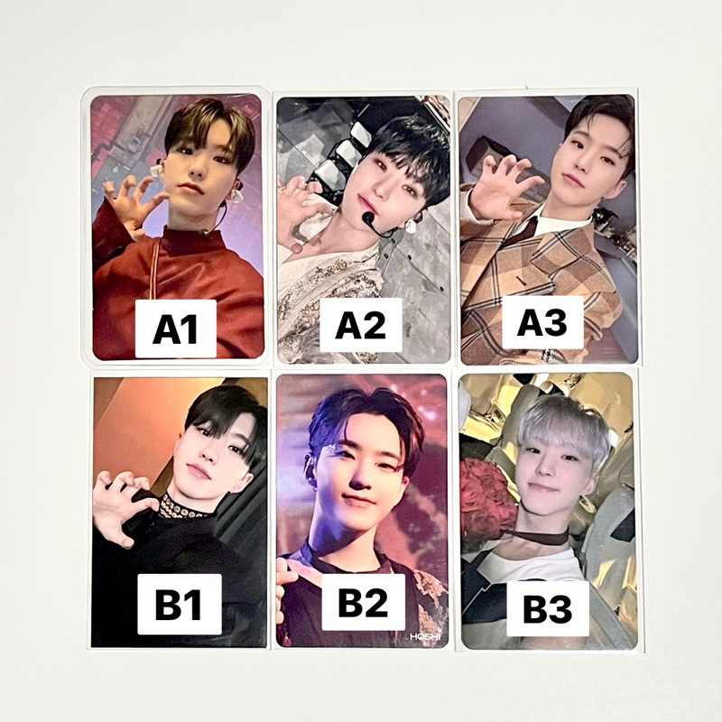 SEVENTEEN - HOSHI SOONYOUNG HORANGHAE YZY YIZHIYU LD LUCKY DRAW MEMBERSHIP KIT MEMBERKIT HMV