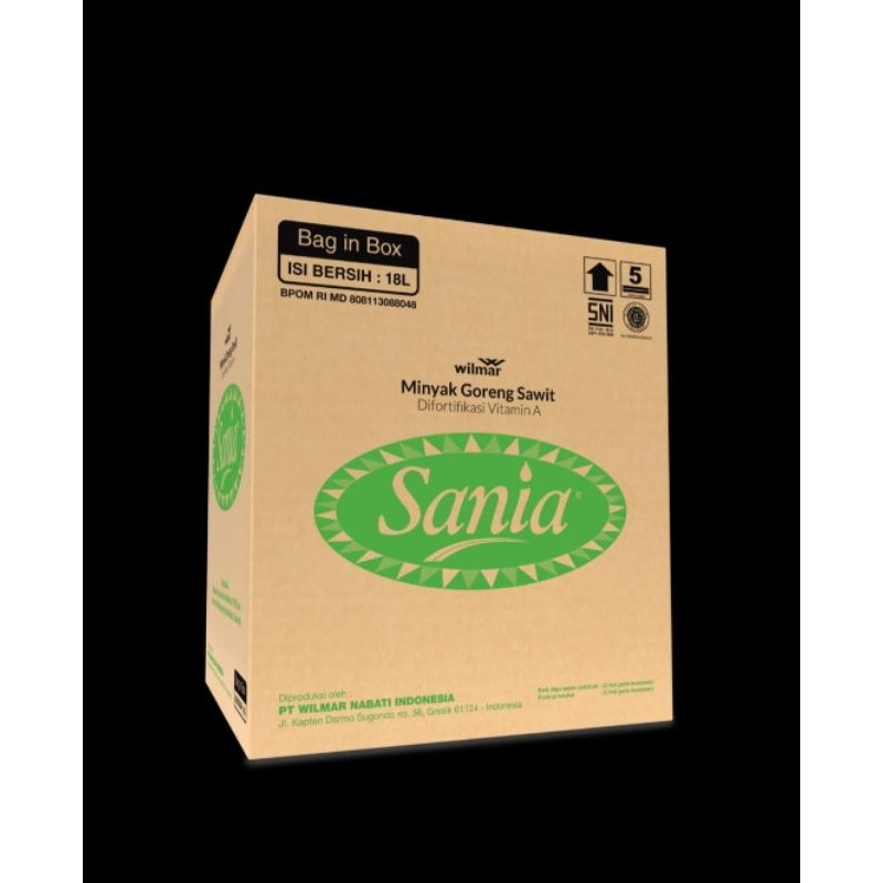 

Minyak Goreng Sania 18ltr BIB