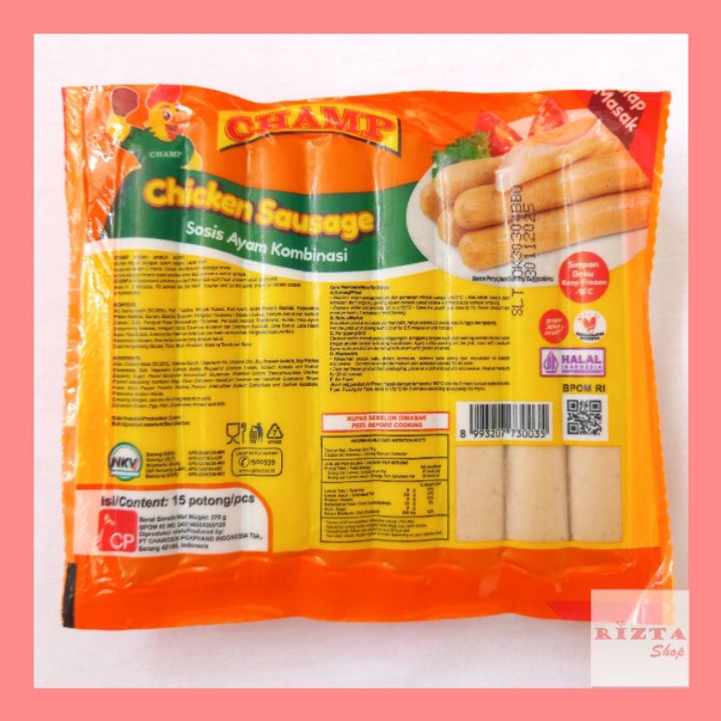 

Sosis Ayam Champ 375gr