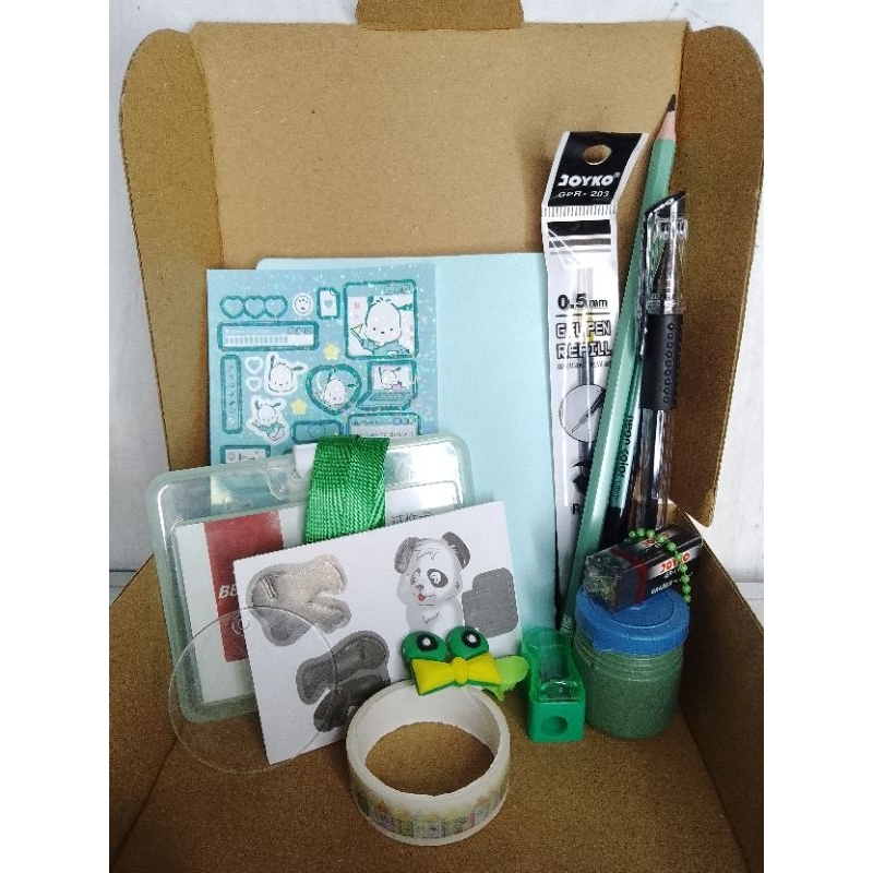 

Set Alat Tulis Stationery e Hampres alat tulis lucu lengkap terjangkau | kado ulang tahun | hadiah kelulusan