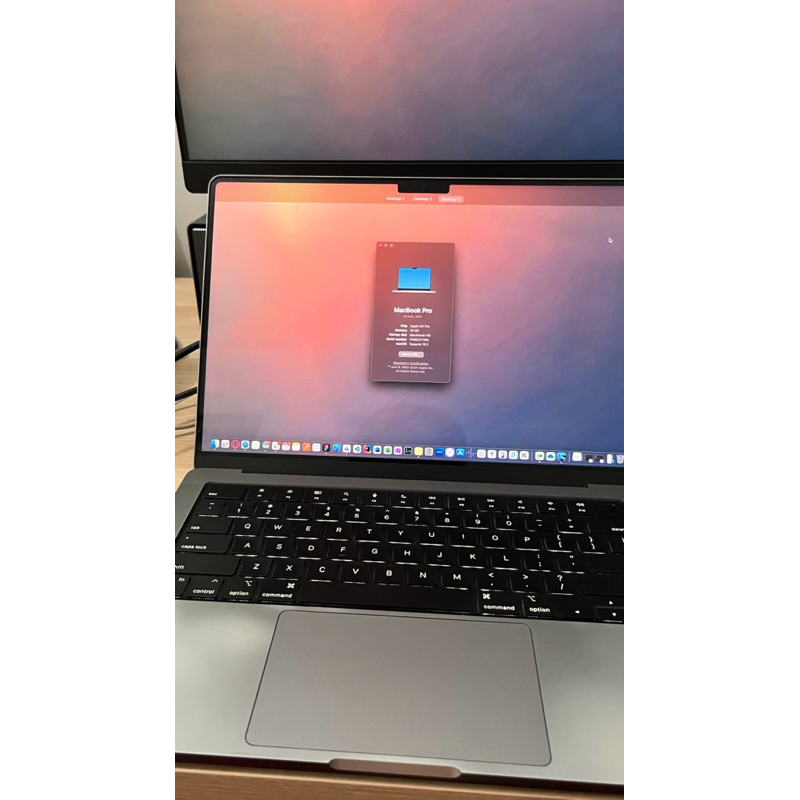 MACBOOK PRO M1 14Inch 16gb/512gb