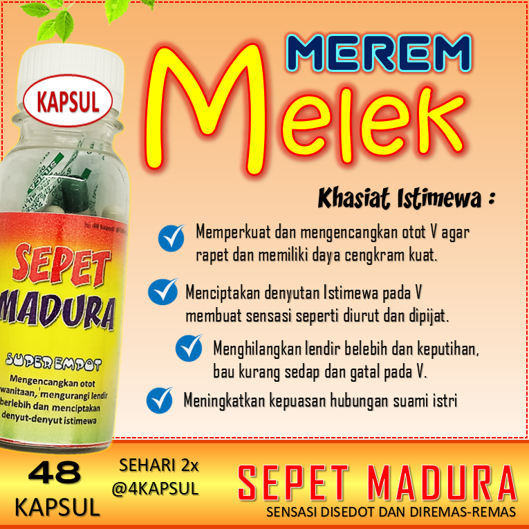 OMAHCELL | SEPET MADURA Super Empot Empot2 Jamu Perapat Merapatkan Miss V Paling Ampuh Permanen Aman