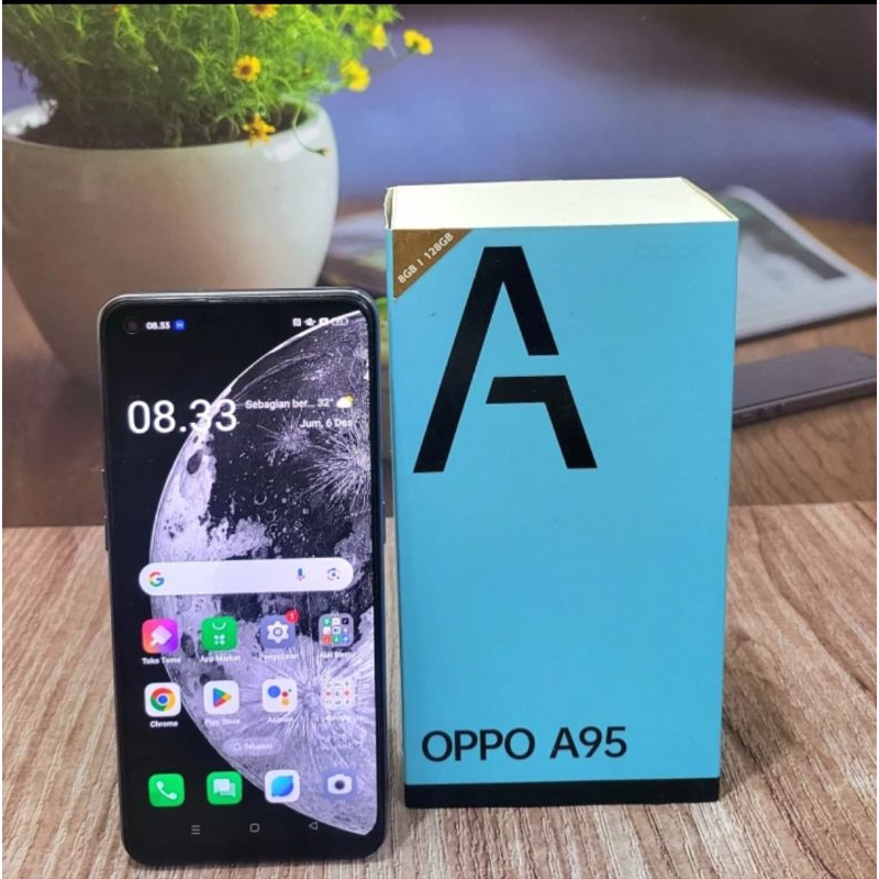 Oppo A95 8 RAM / 128 GB Second Fullset (+Charger)