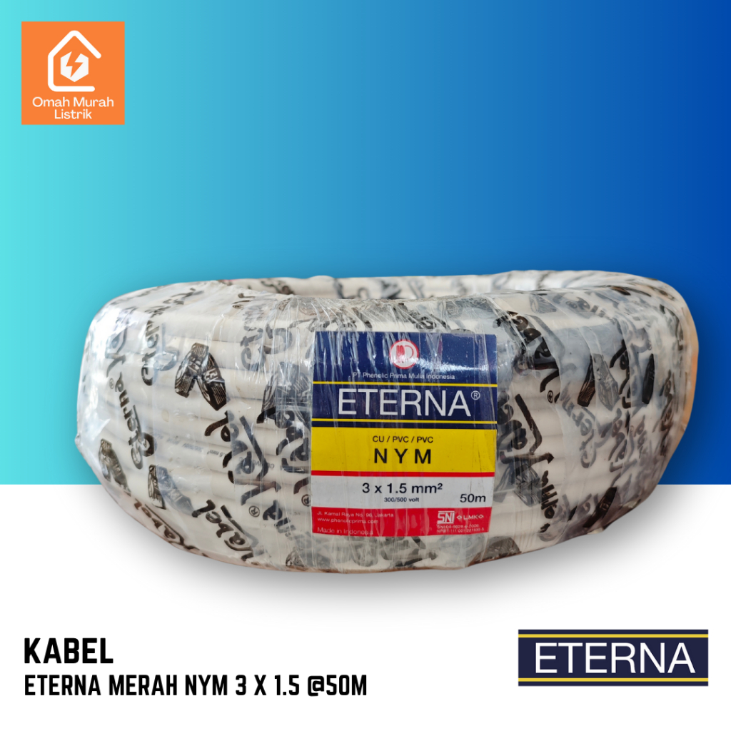 KABEL ETERNA NYM 3 x 1.5 @50METER
