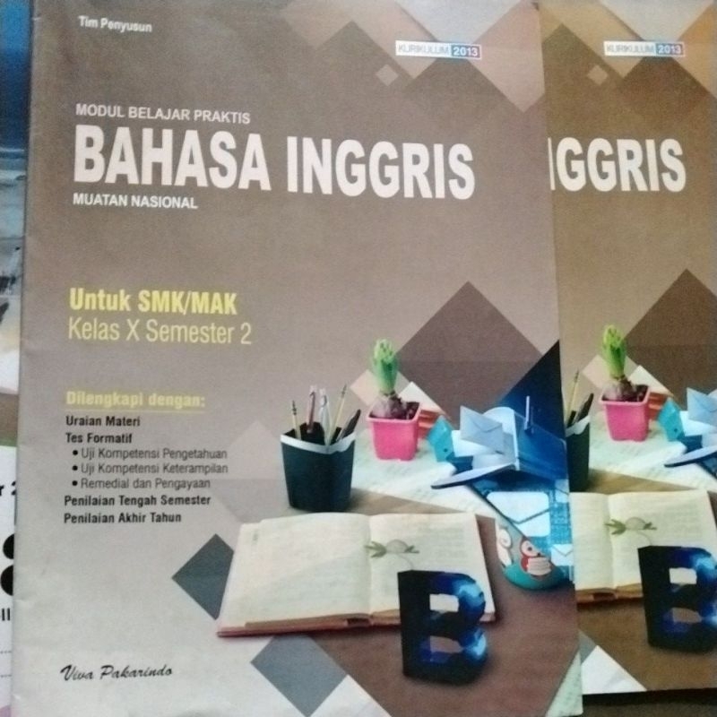 LKS SMK MAK BAHASA INGGRIS KELAS' 10 SEMESTER 2 KURIKULUM 2013 K13