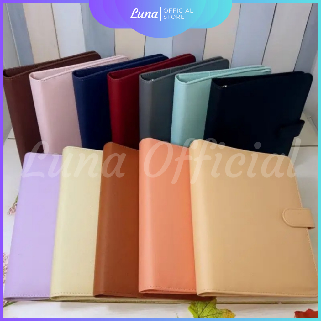 

Binder Kulit Polos Exlusive B5 Kertas Binder B5 dengan 26 Hole Binder 26 Ring Polos Ekslusif