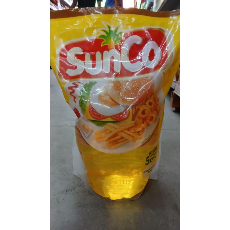 

1 Karton Minyak Goreng Sunco Pouch 2L