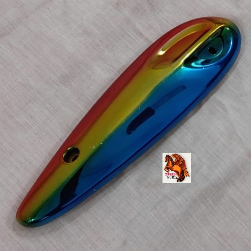 TUTUP PELINDUNG COVER KNALPOT MUFFLER VARIASI MIO OLD SPORTY 5TL