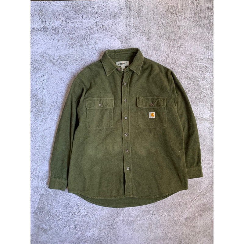 kemeja green carhart